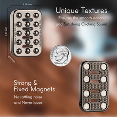 MAKWEN fidget slider enables movement in any direction for calming tactile engagement
