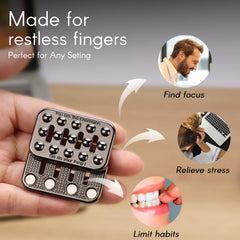 MAKWEN premium zinc alloy with black nickel finish offers durable, premium feel