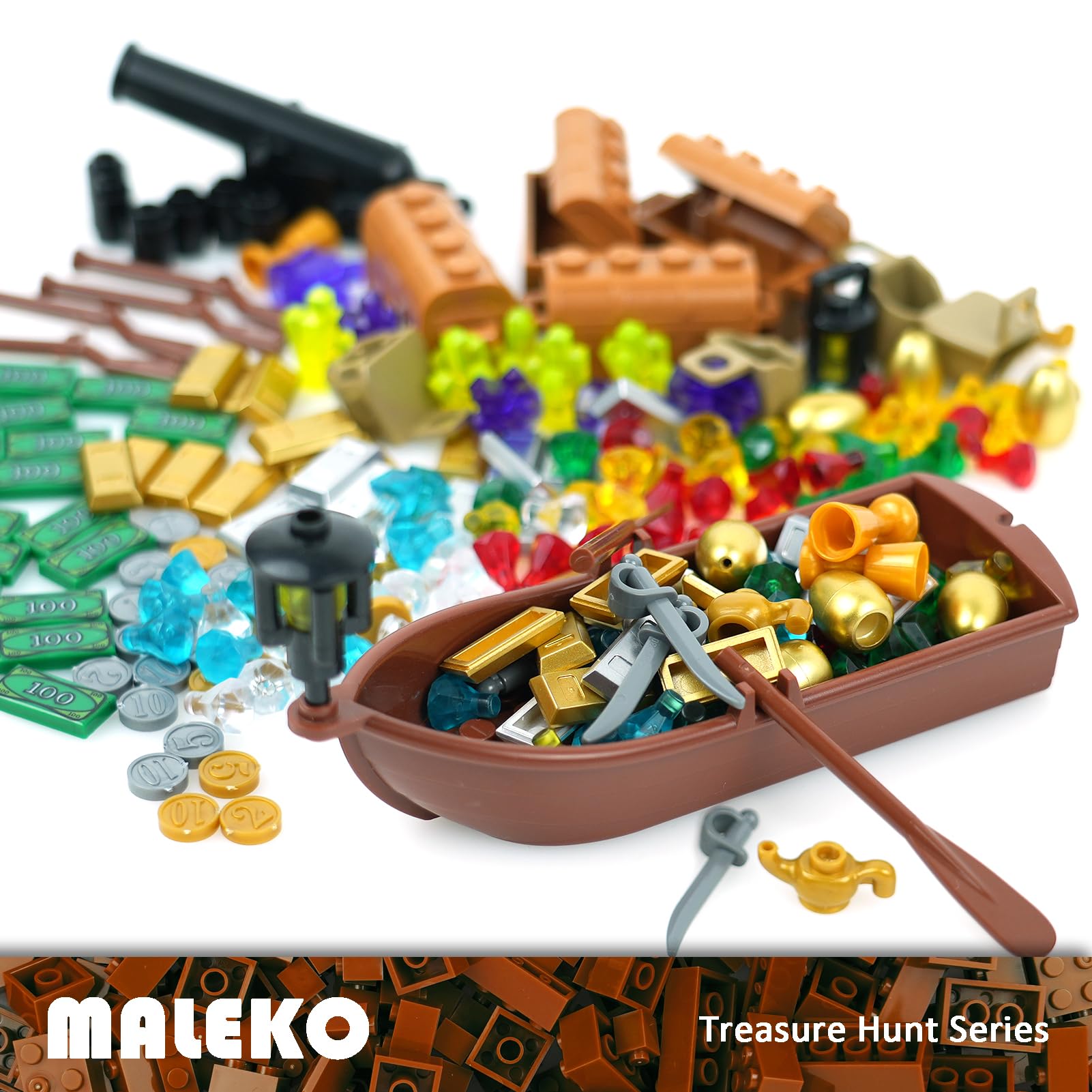 MALEKO Money cannon collection adds action-ready scenes for dynamic builds.