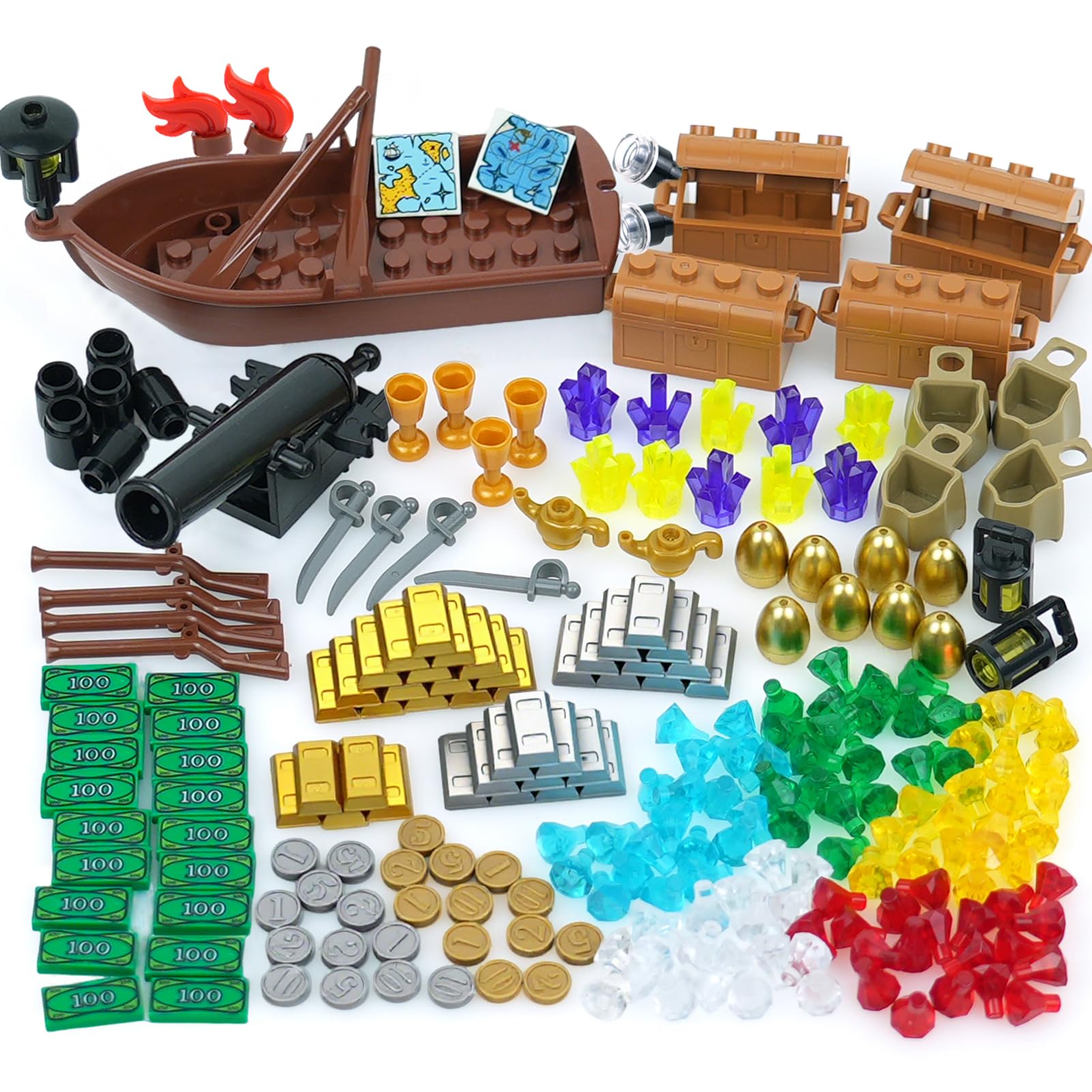 MALEKO Money pirate ship set boosts imaginative play with detailed nautical centerpiece.