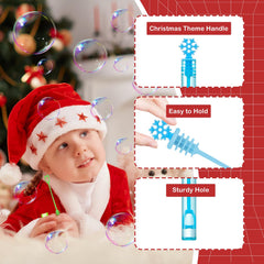 Malhaii Christmas elk design bubbles add festive flair to classroom prizes