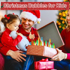 Malhaii snowflake design bubbles sparkle during fun winter party activities