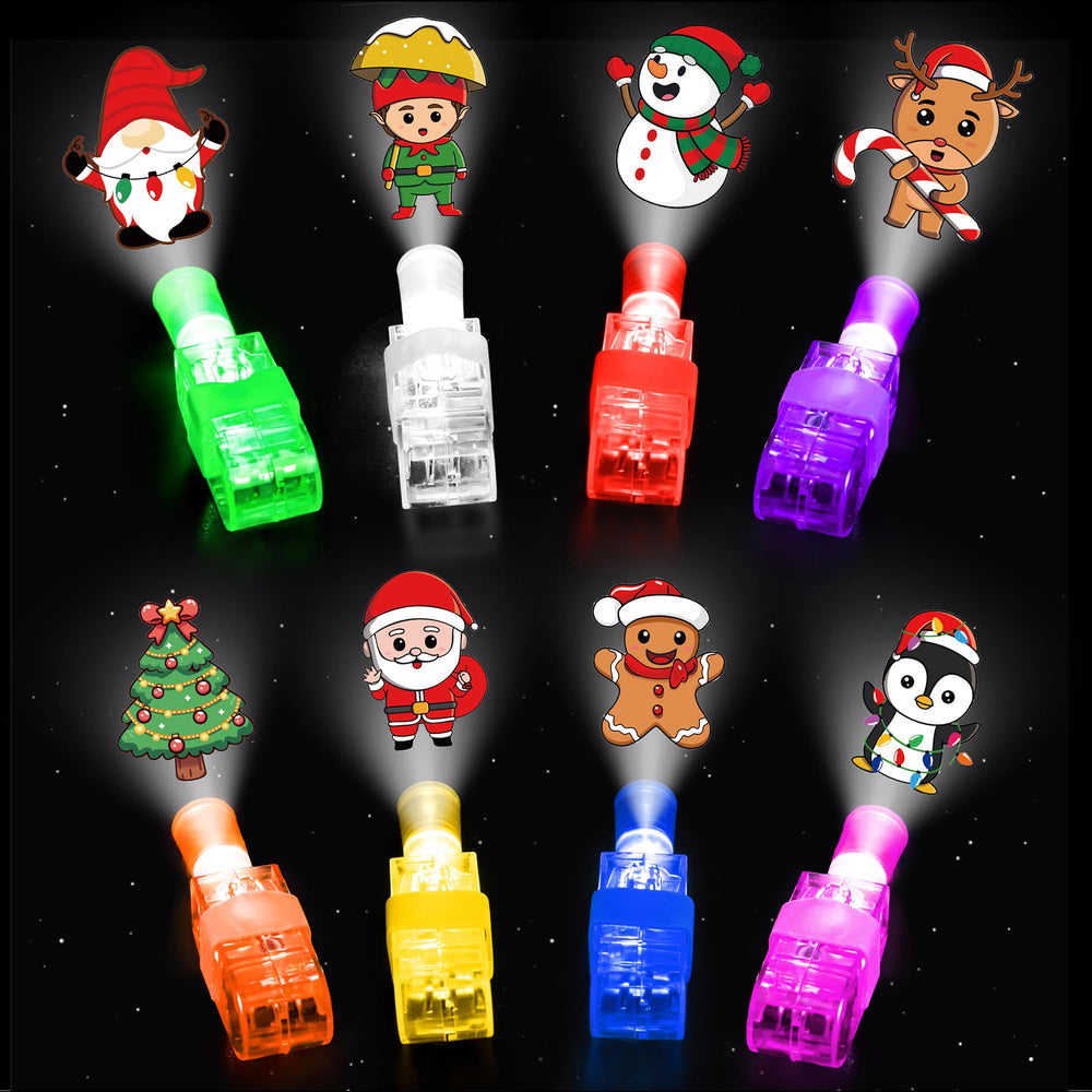 Malhaii Santa finger light design glows for festive classroom prizes