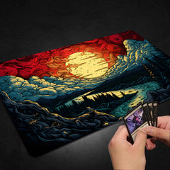 Malqiqi Playmat doubles as an oversized mouse pad for PC gaming