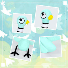 Malvjun pigeon plush book-inspired design sparks storytelling.