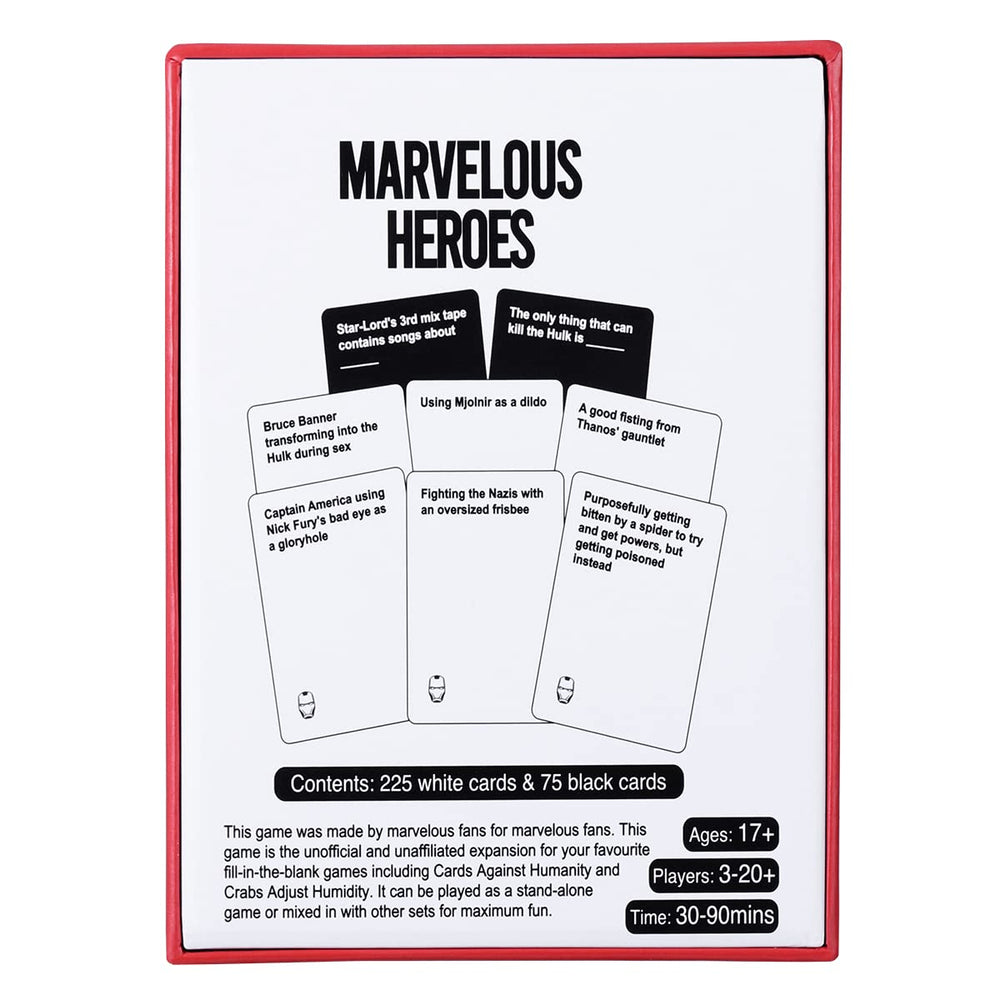 Malygame Marvel Heroes instruction booklet simplifies learning and setup