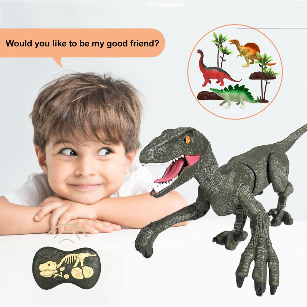 MAMABOO realistic dino with multiple models sparks educational discovery at home.