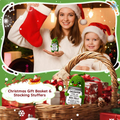 MAMAGIFTREE pickle in Easter basket, a unique gift idea that brings Easter cheer