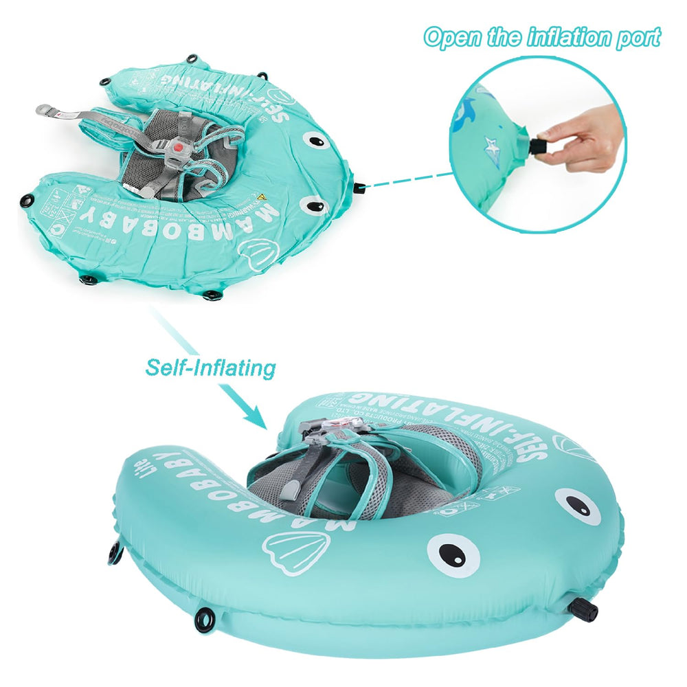 Mambobaby Float compressible travel-ready design for vacations