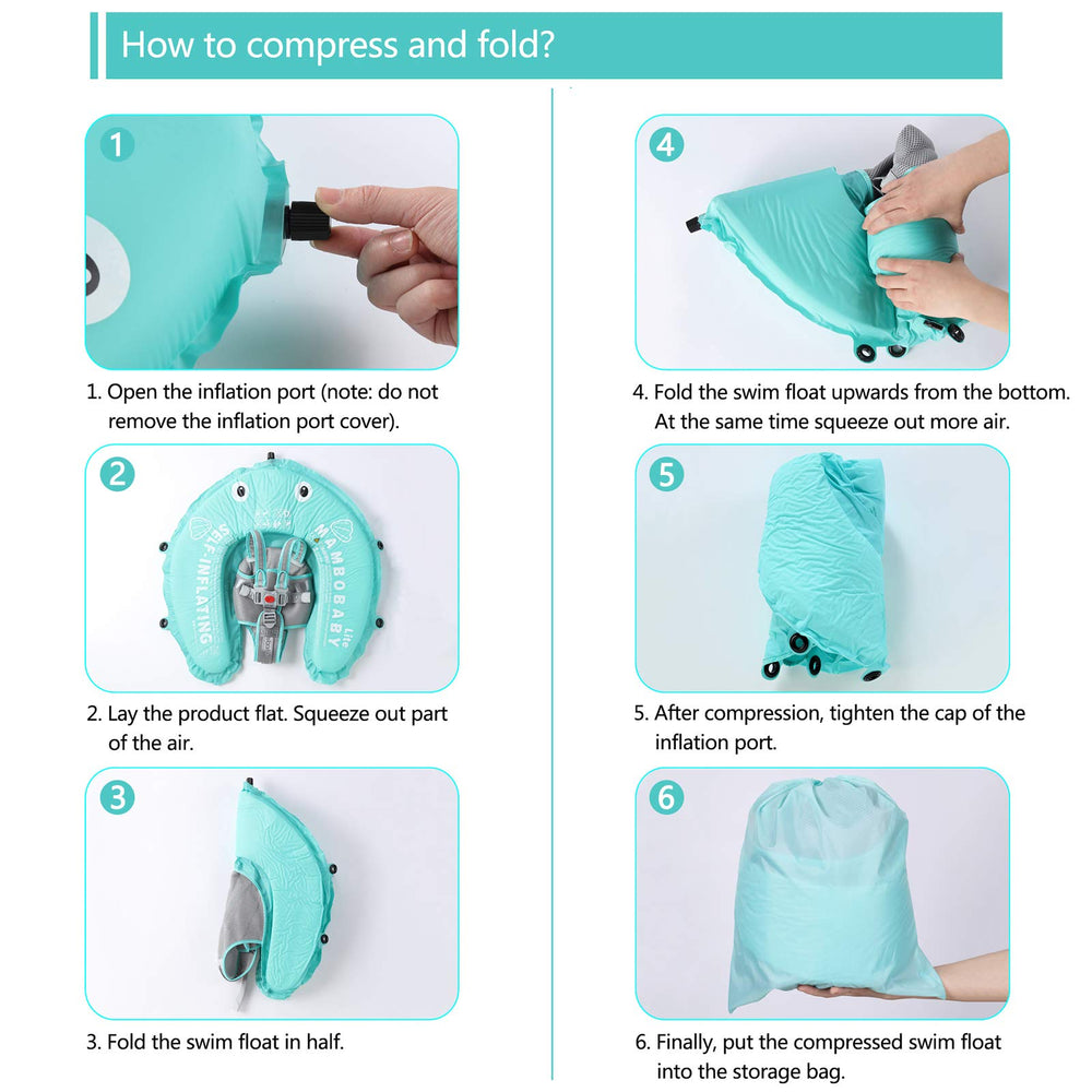 Mambobaby Float in sun at pool or beach with protection