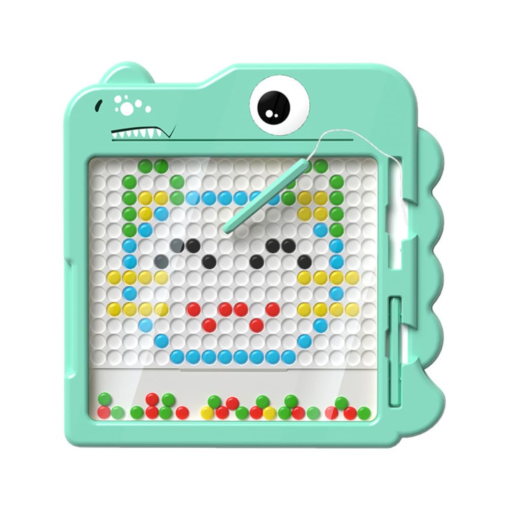 Mandarooker magnetic drawing board front view with vivid colors for imaginative doodling