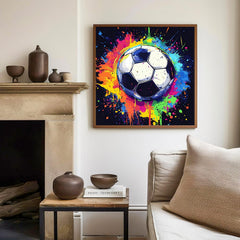 Mandun DIY soccer painting kit for kids and beginners sparks creativity at home.
