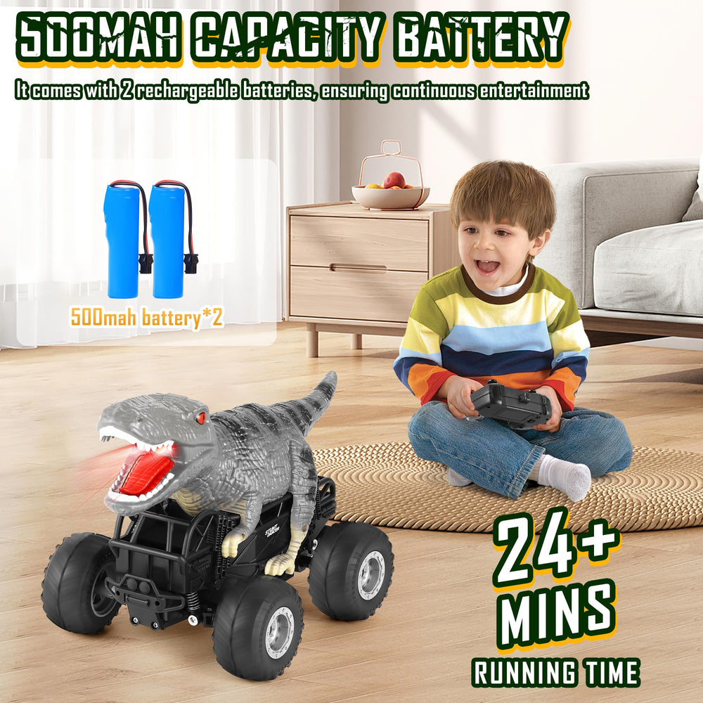 Manercey RC car anti-slip tires provide confident grip on surfaces.