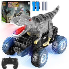 Manercey RC car front view highlighting rugged shell for bold adventures.