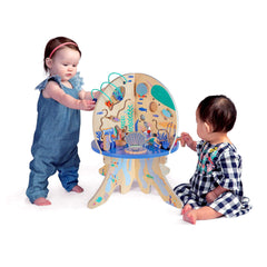 Manhattan Toy Deep Sea Adventure: bead runs support dexterity during seated exploration.