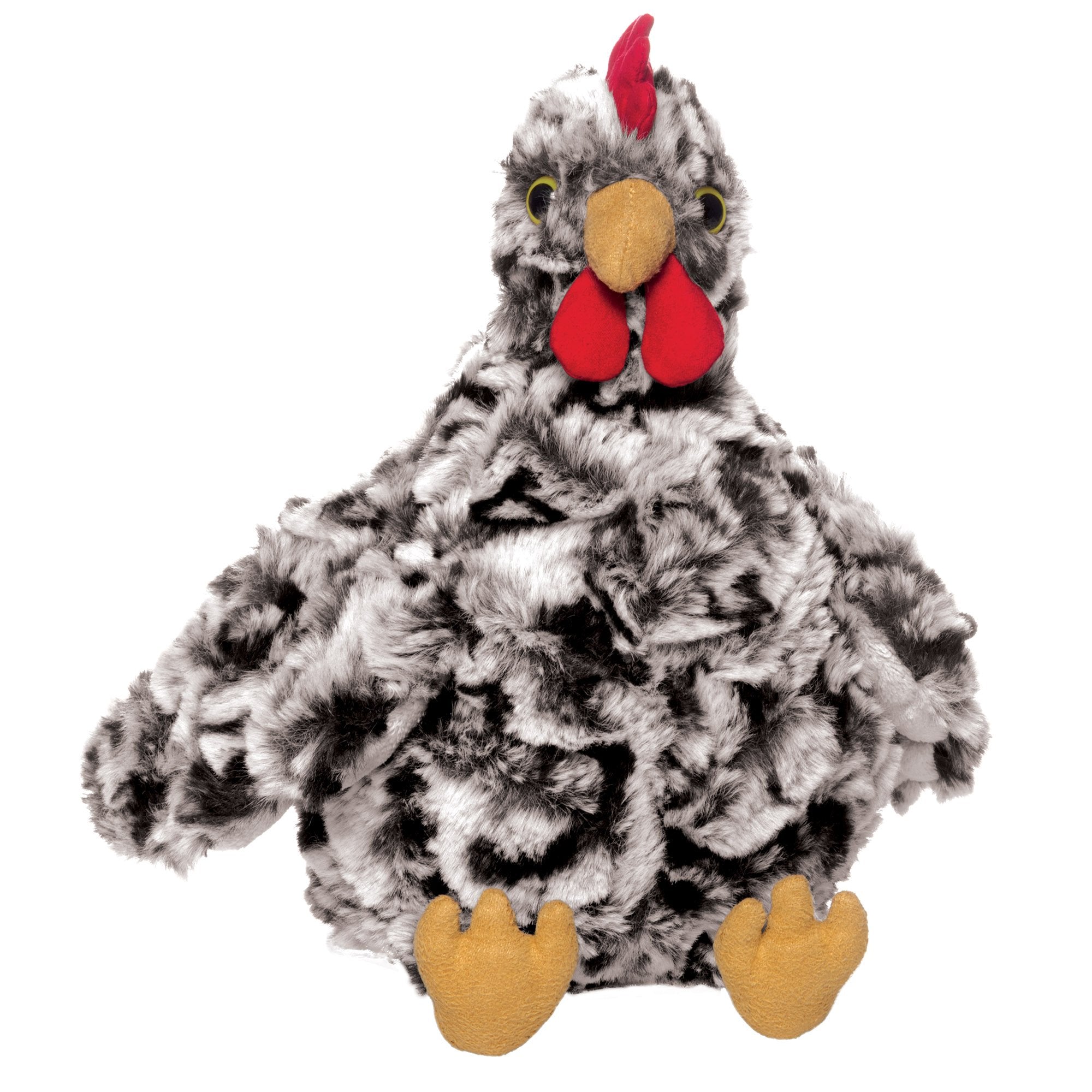 Manhattan Toy Henley complete plush features soft faux feathers for hugging joy.