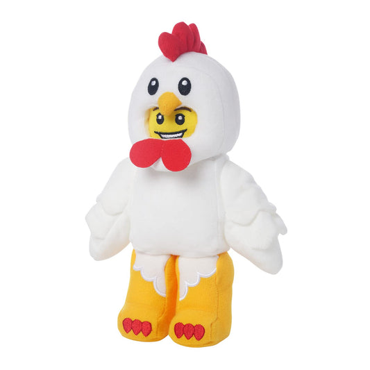 LEGO Minifigure Chicken Suit Guy plush wing flap detail enhances imaginative play.