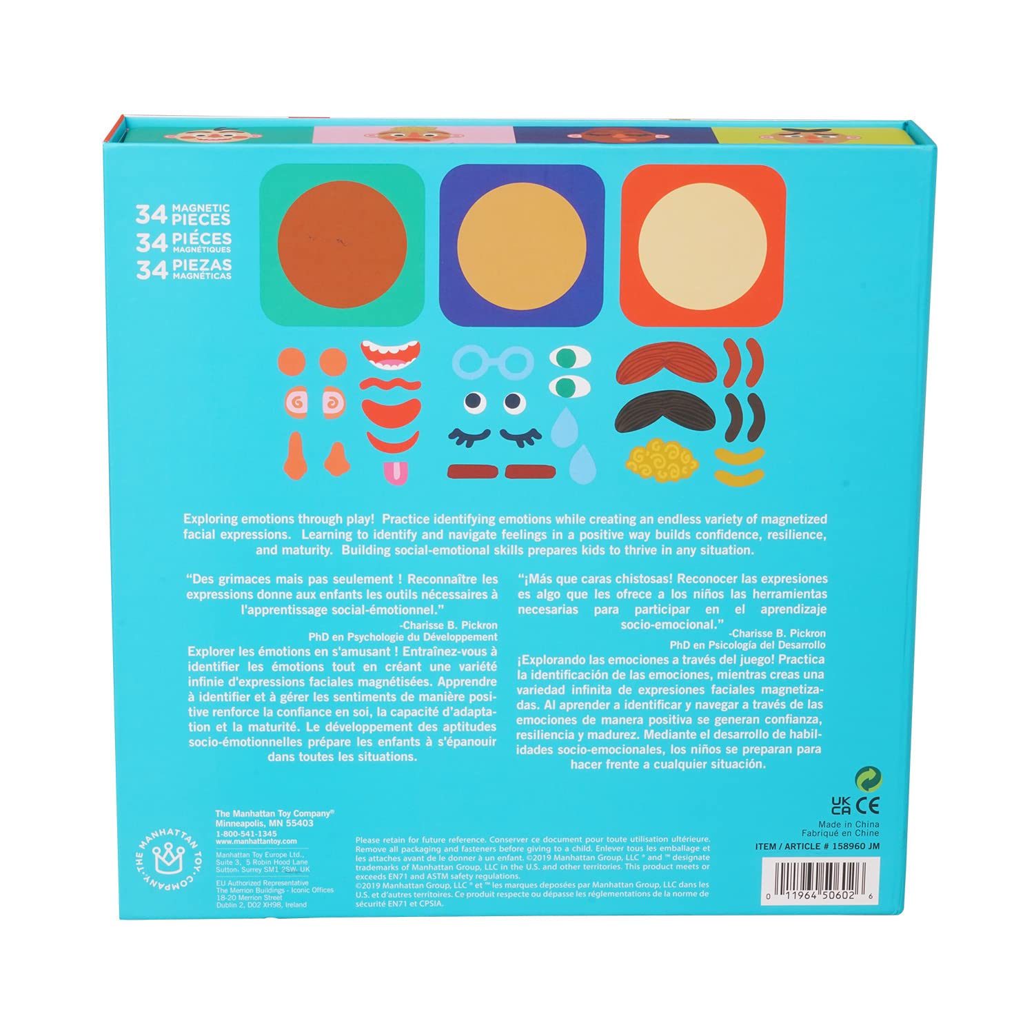 Manhattan Toy Making Faces set invites imagination while building social-emotional skills.
