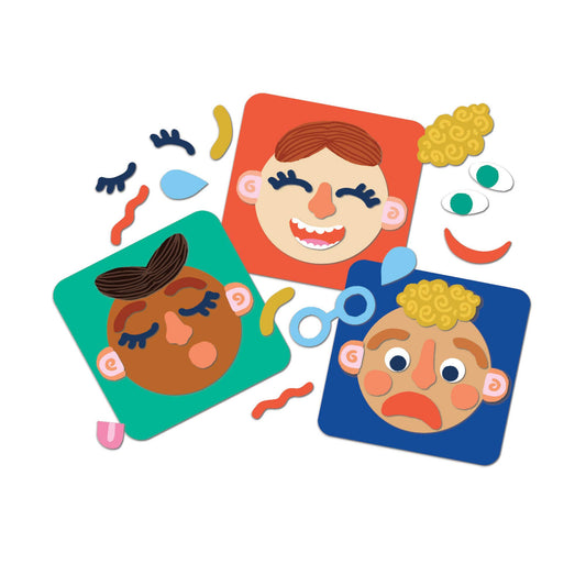 Manhattan Toy Making Faces boards engage kids in emotional exploration through tactile play.