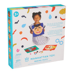 Manhattan Toy Making Faces bilingual feature supports English and French learning.