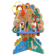 Manhattan Toy Playground Adventure bead runs encourage tactile counting and path tracing.