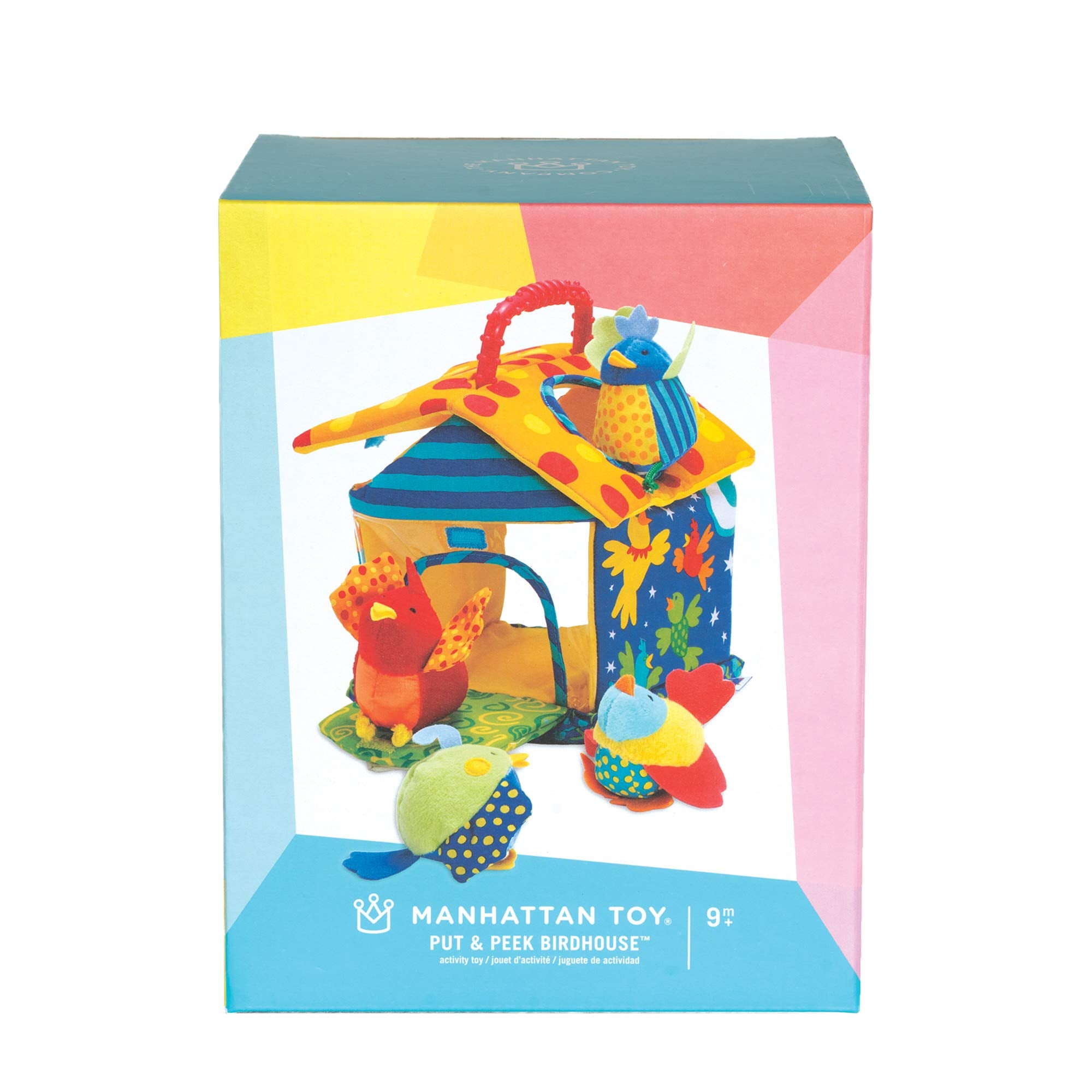 Manhattan Toy Put and Peek Birdhouse safety-9-months-up rating for caregivers