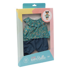 Close-up of hook-and-loop closure on Garden Play outfit for quick changes