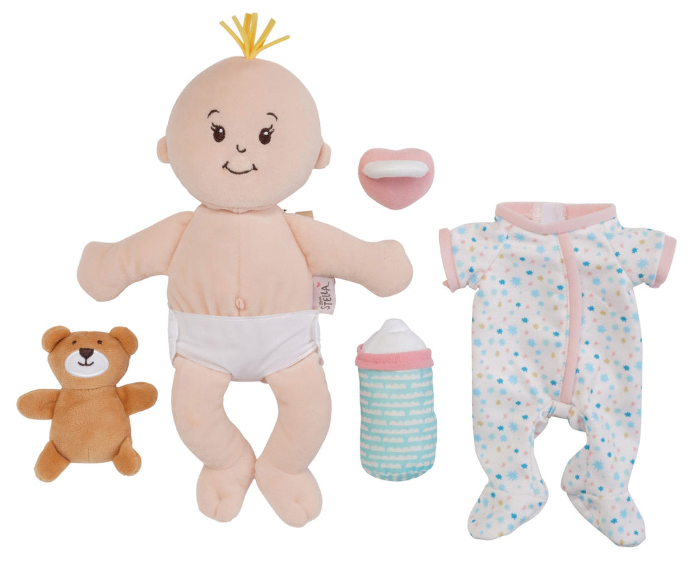 Manhattan Toy Wee Baby Stella soft bear accessory for comforting cuddle moments.
