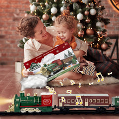 ManManLine train set lights and sounds enhance day and night fun