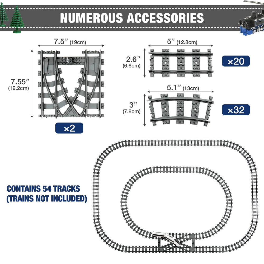 Mannidoo straight tracks provide smooth, extended straightaways for journeys