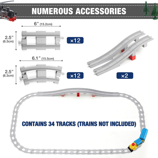 MANNIDOO 12 straight tracks for stable, longer straight runs.