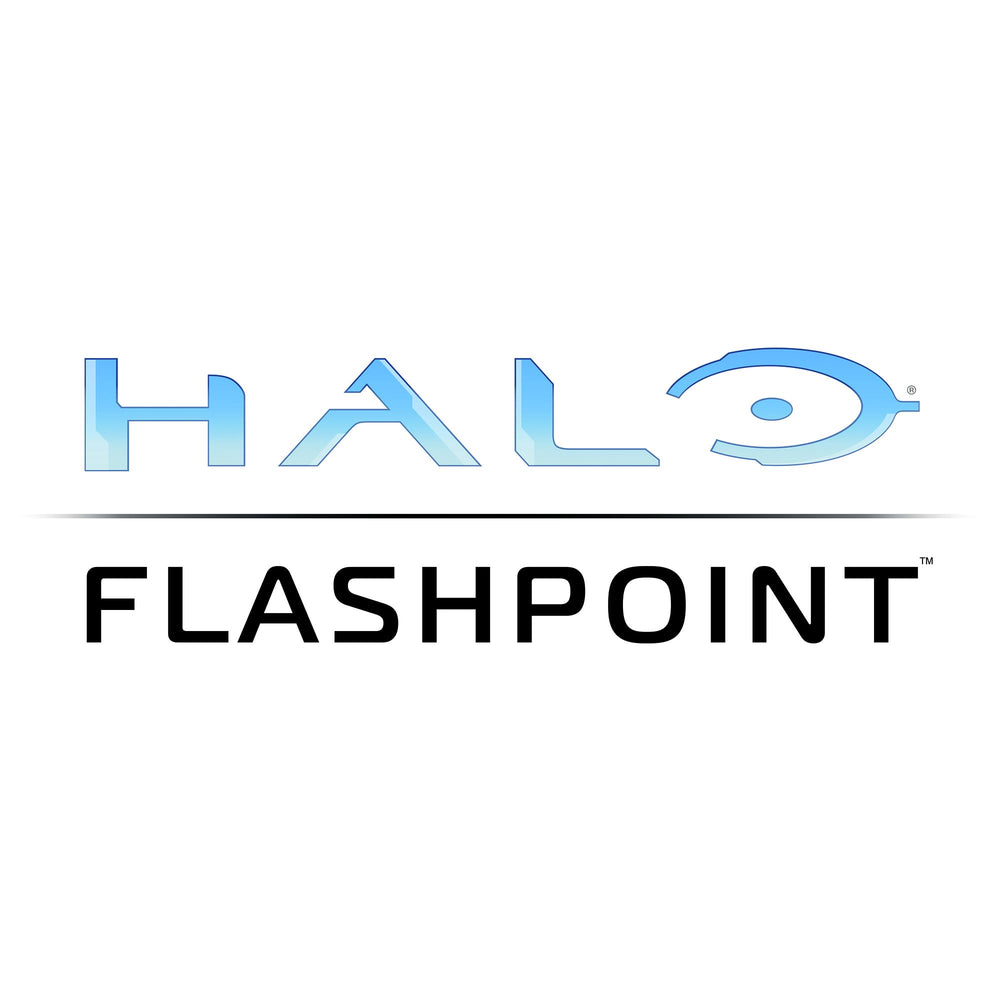 Tabletop battle scene from Halo: Flashpoint showcasing ready-to-play action.