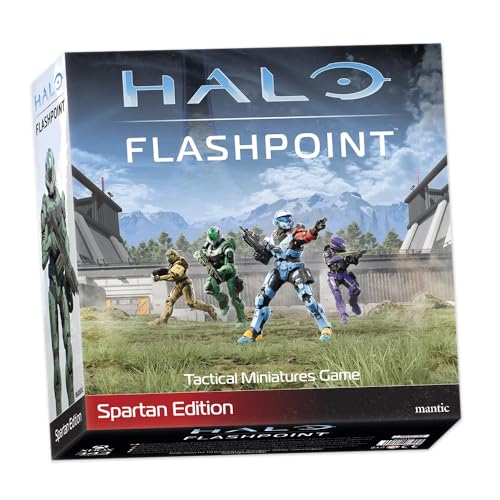 Mantic Halo Flashpoint War Games arena scene highlighting strategic play and teamwork