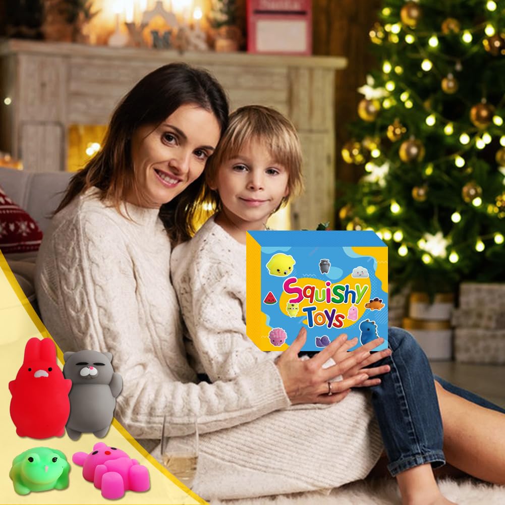 Mantyplay Mochi Squishy Random Animals offers colorful options for imaginative and calming play