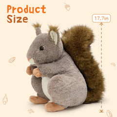 MaoGoLan giant-squirrel-plush inspires imaginative play and storytelling.