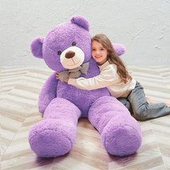 MaoGoLan teddy bear placed in a living room for cozy décor and companionship.