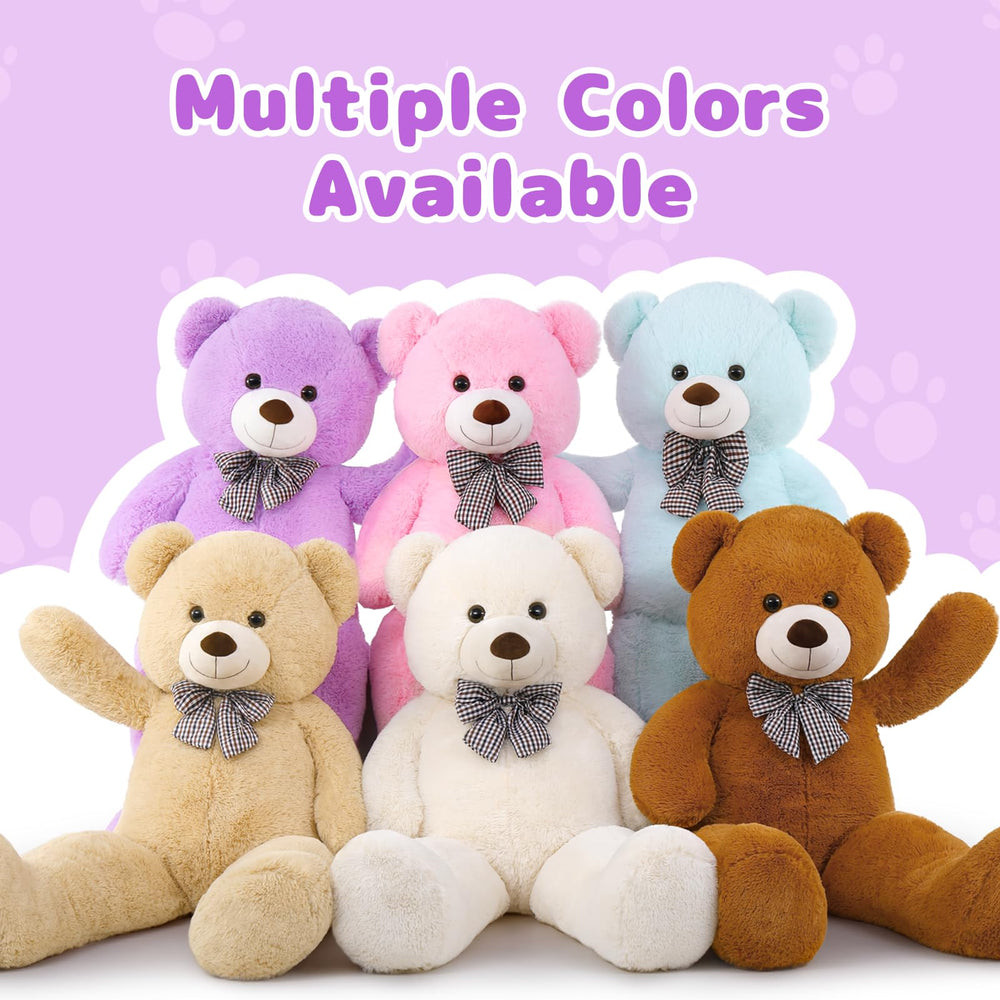 MaoGoLan giant purple bear during playtime as a cuddly friend.