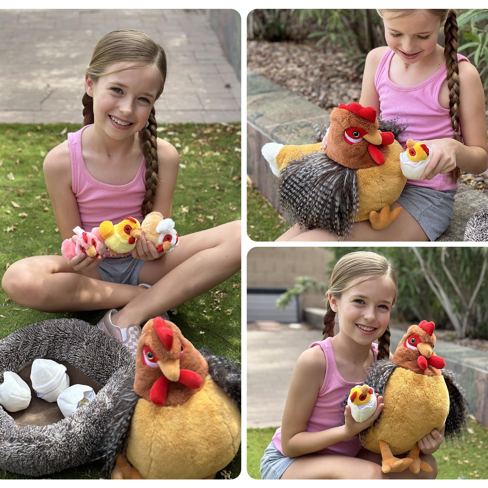 MaoGoLan playroom decor with a charming farm plush scene.