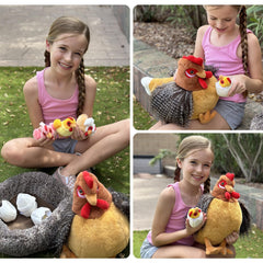 MaoGoLan playroom decor with a charming farm plush scene.