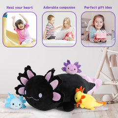 MaoGoLan axolotl decor pillow—adds whimsy and charm to any room.