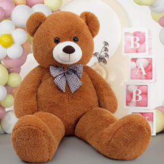 MaoGoLan Christmas teddy bear decor offers a festive focal point and warm vibes.