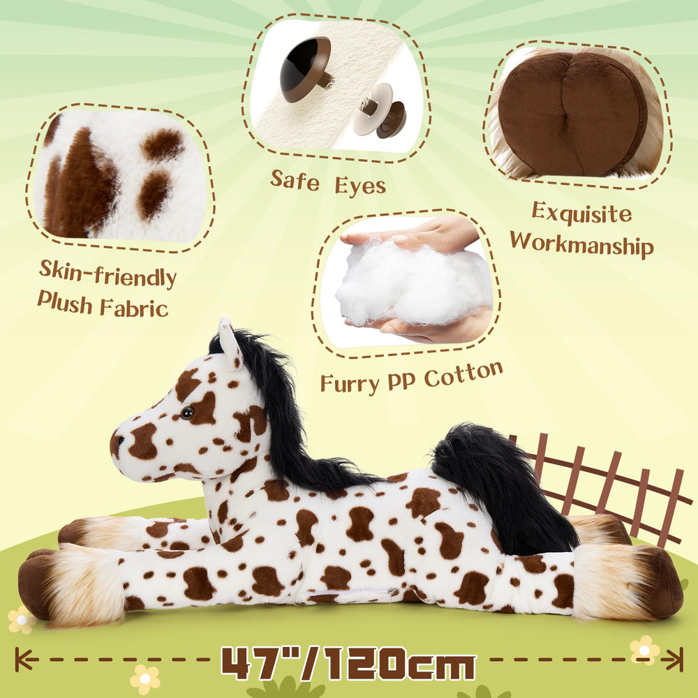 MaoGoLan cozy naptime pillow horse as decorative and comforting accessory