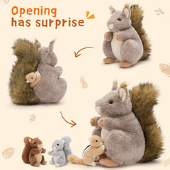 MaoGoLan fluffy tail adds cute, comforting detail for cozy story time.