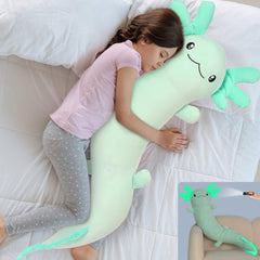 MaoGoLan giant axolotl plush glow in the dark for nighttime curiosity.