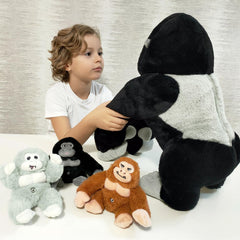 Gentle, comforting companion for long play and bedtime routines.