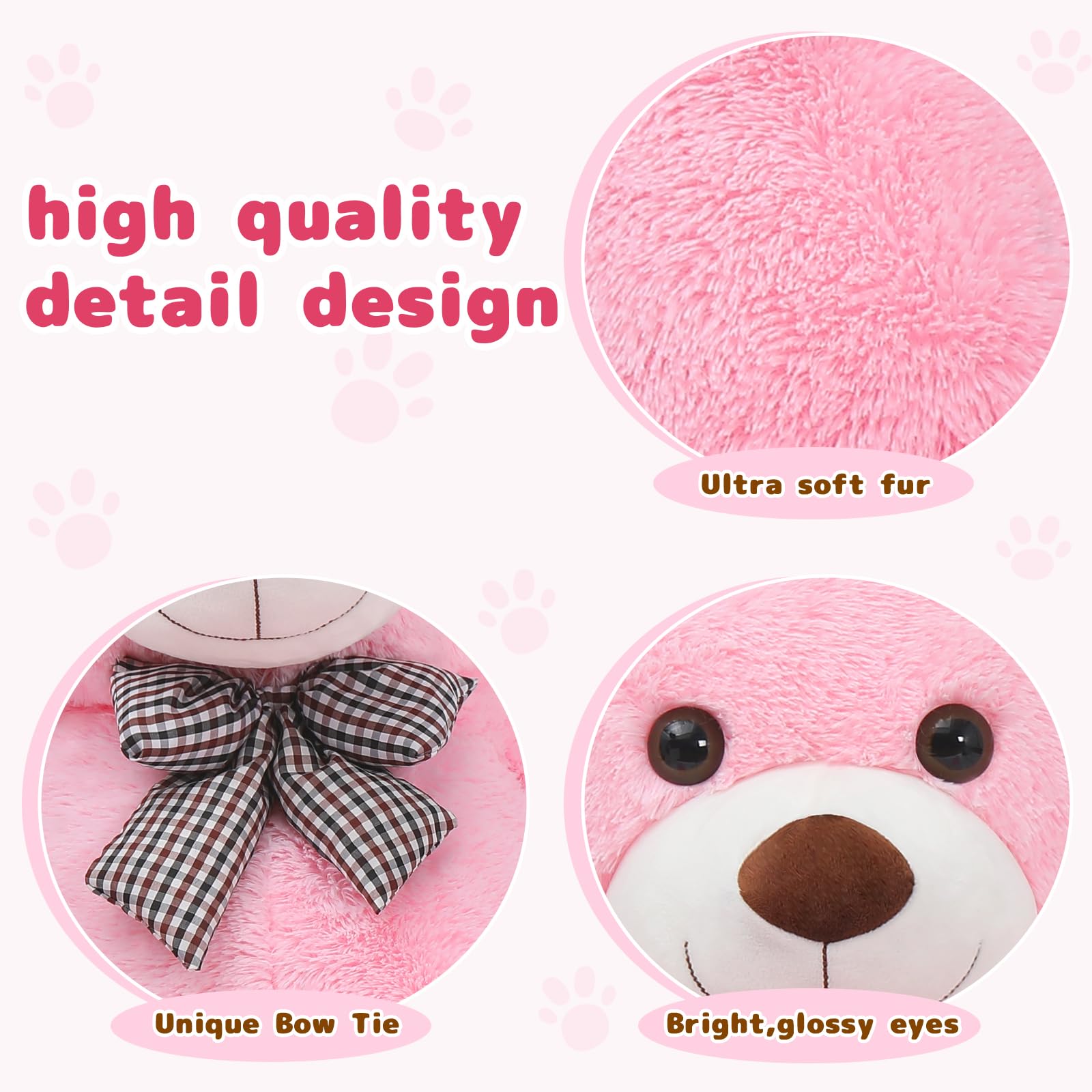 MaoGoLan 55-inch close-up fabric, showcasing plush cover and quality
