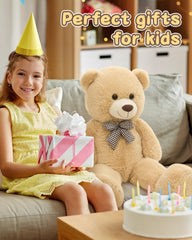 MaoGoLan Giant Teddy Bear 39-inch gift-ready shot conveys memorable surprises.