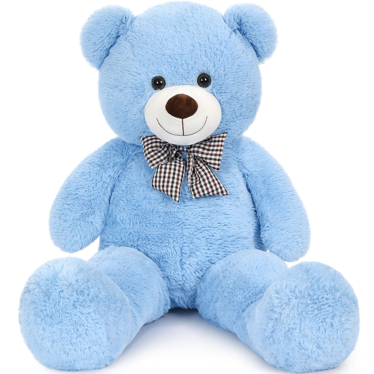 MaoGoLan 39-inch life-size teddy bear for cozy cuddles and room decor.
