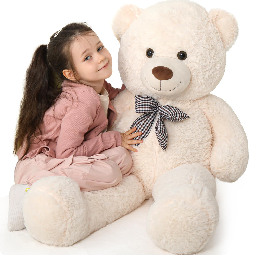 MaoGoLan giant teddy bear 39-inch ultra-soft plush offers cozy snuggles and décor appeal