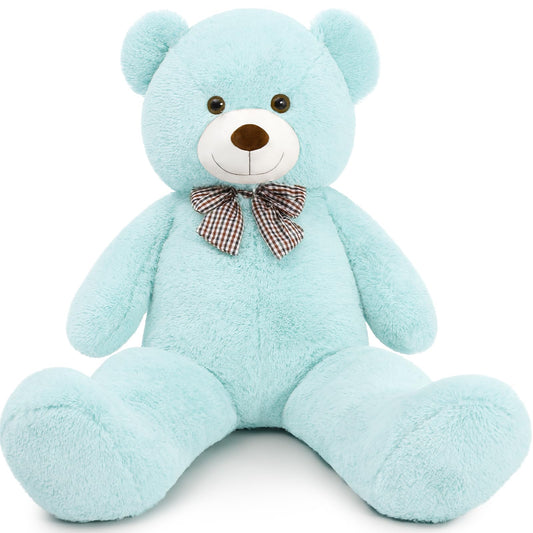 Maogolan mint green giant teddy bear, 47 inches, ideal for dramatic gift moments.